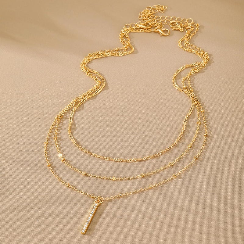 IFKM Long Gold Necklace for Women Dainty Lariat Gold Necklaces 14k Gold Plated Twist Snake Chain Y Necklace Simple Charm Trendy Jewelry Women Girls Gifts - Image 4